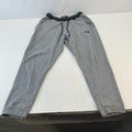 Nike Mens Jogger Trousers size M Grey Activewear Elastic Drawcord Leg L27"