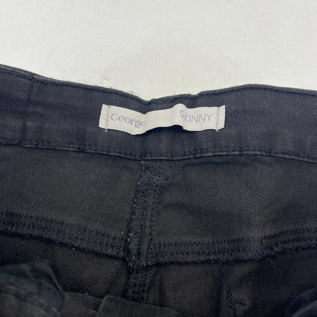 Ladies Skinny Fit Jeans UK size 12 in Black by George at Asda - NWOT
