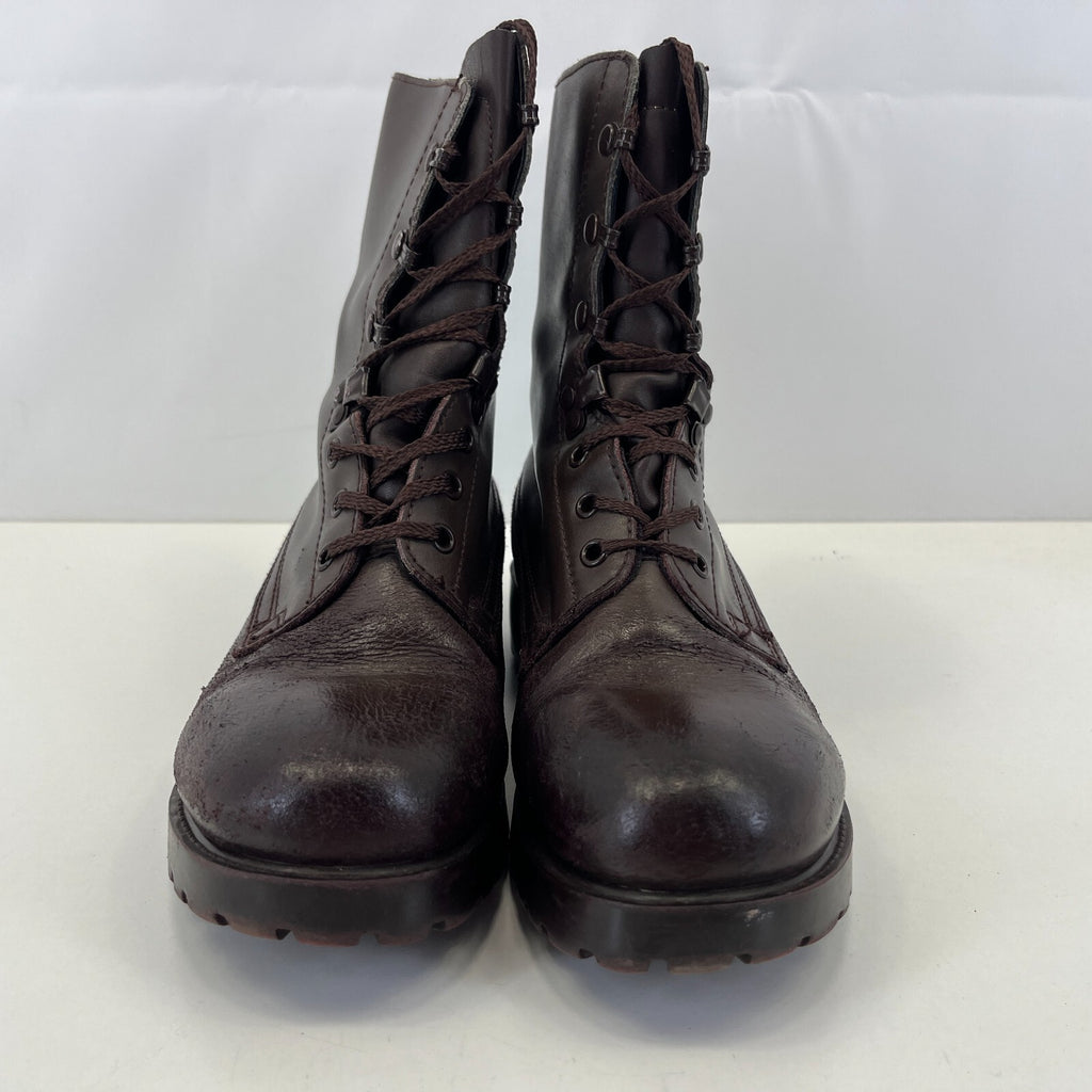 British Army Brown Assault Boots Combat High Leg Leather size 7 L