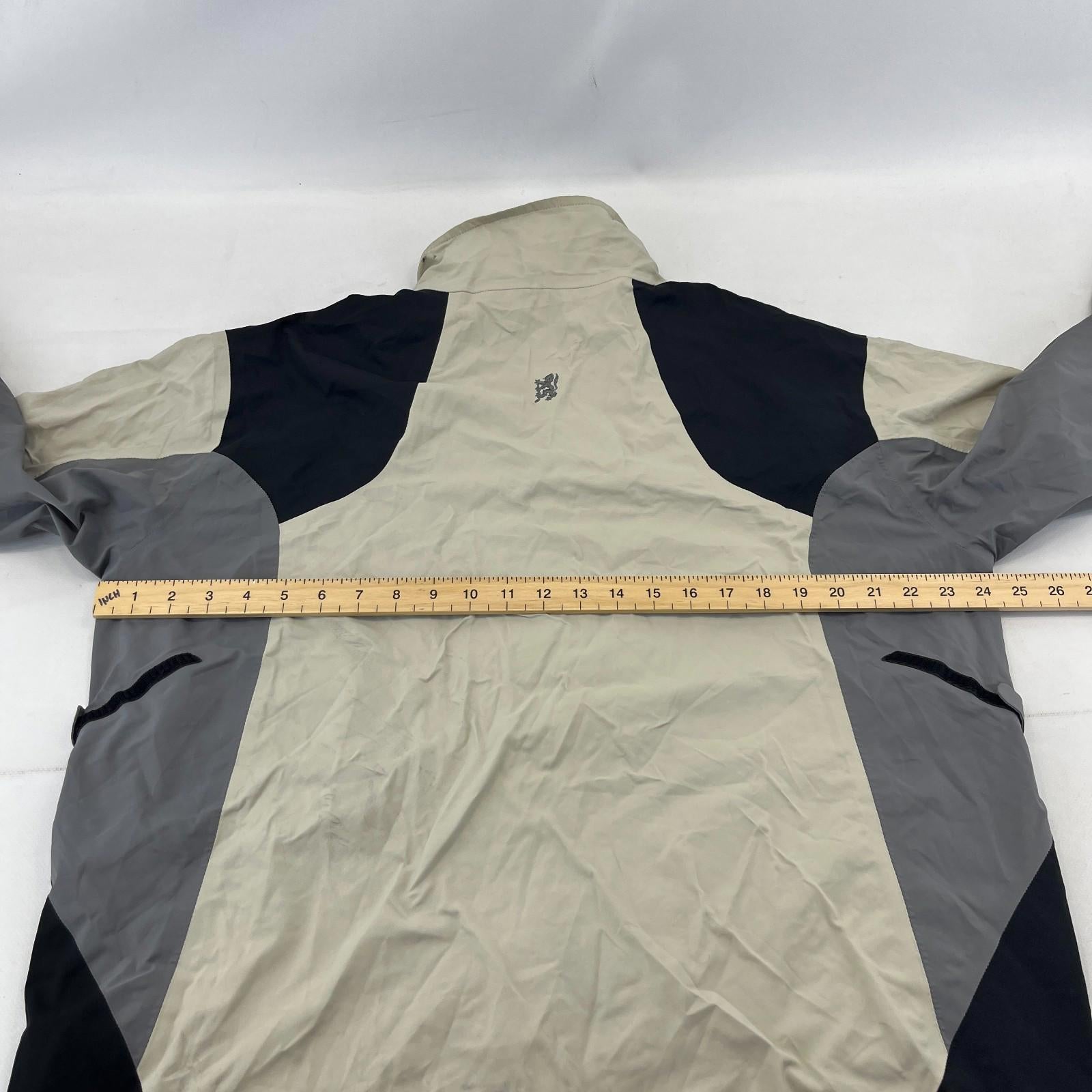 Pringle Aengus Full Zip Golf Jacket size XL Light Beige