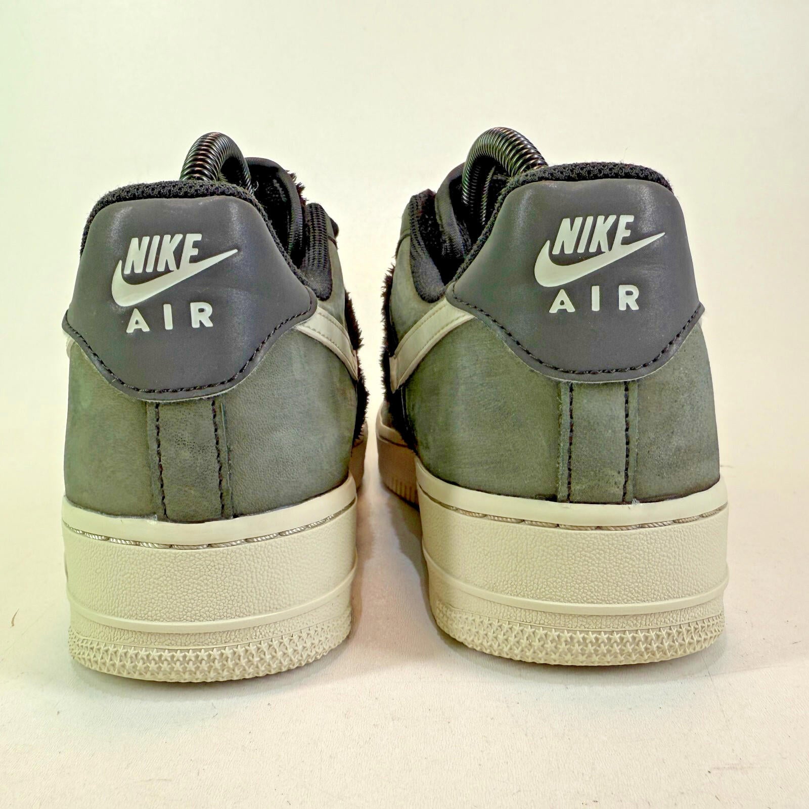 Nike Air Force 1 Low MEM 4 Grey & Black Fur/Bone - UK 6.5 EU 40.5 - DO6714-001
