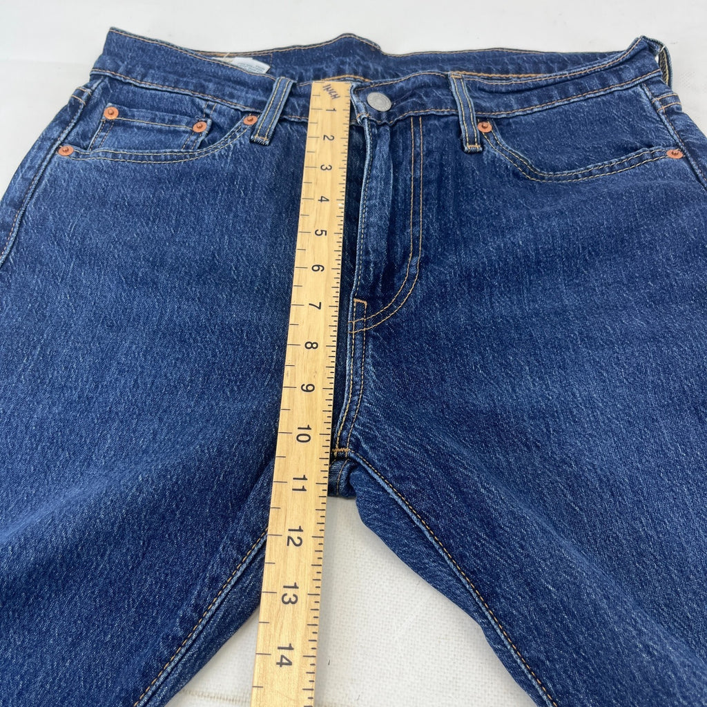 Levi's 510 Premium Big E Jeans W30" L32" Mid Blue Denim Slim Stretch