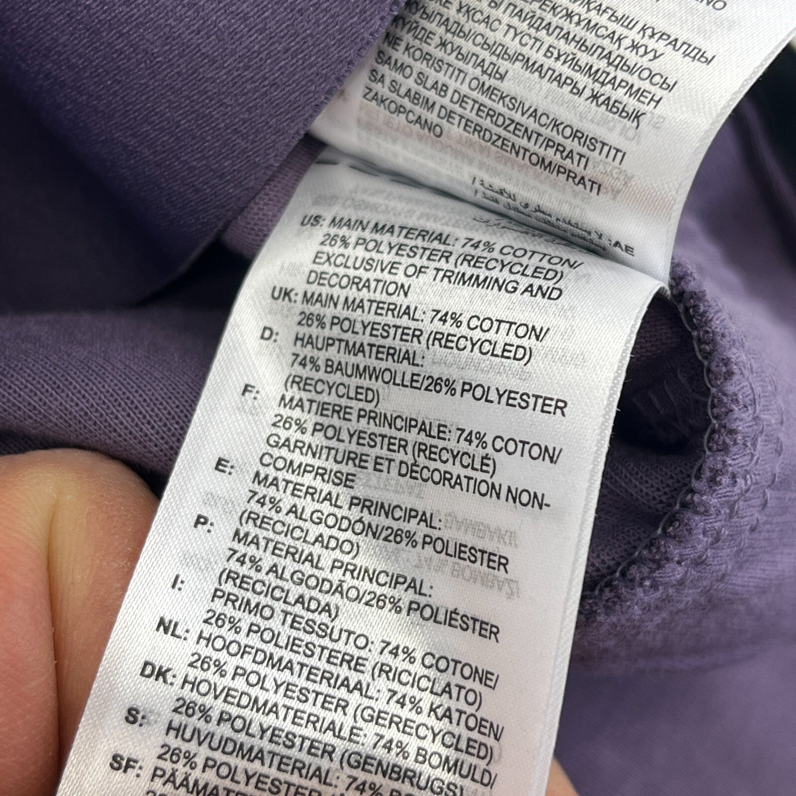 Adidas Women's Purple Jogging Pants Joggers Track Bottom size 12 New SEE Details