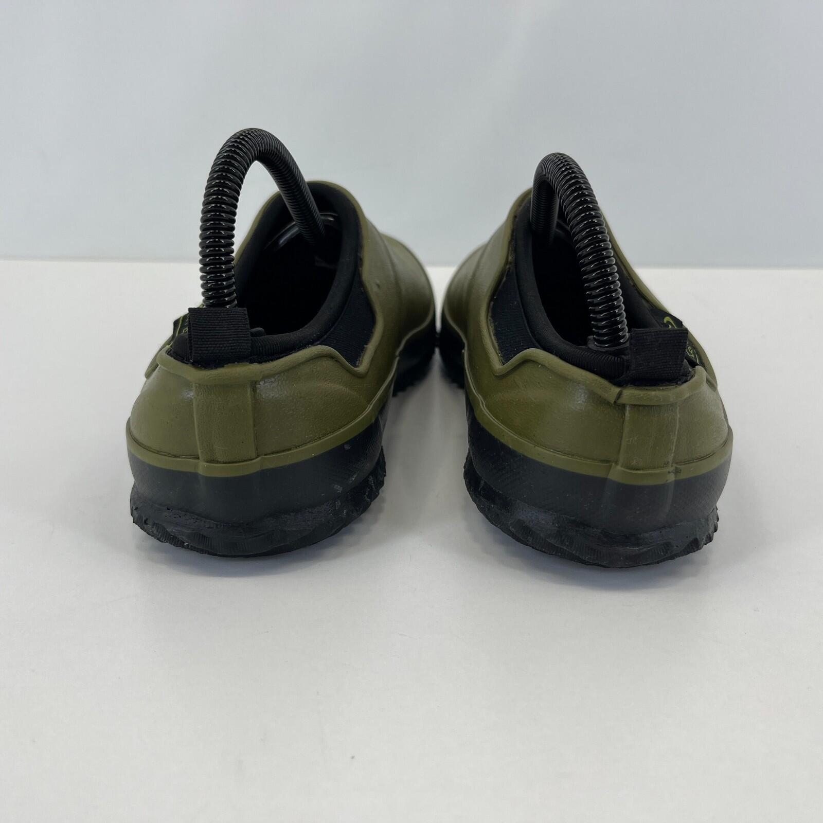 Dirt Boot Neoprene Waterproof Outdoor Garden Muck Shoes Slippers Green UK size 7