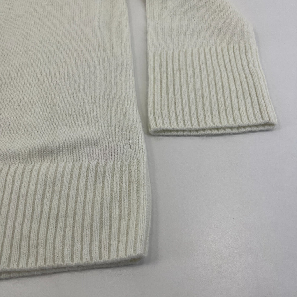Sweaty Betty Alpine Wool Crew Neck Jumper Sweater in Lily White size S Alpaca