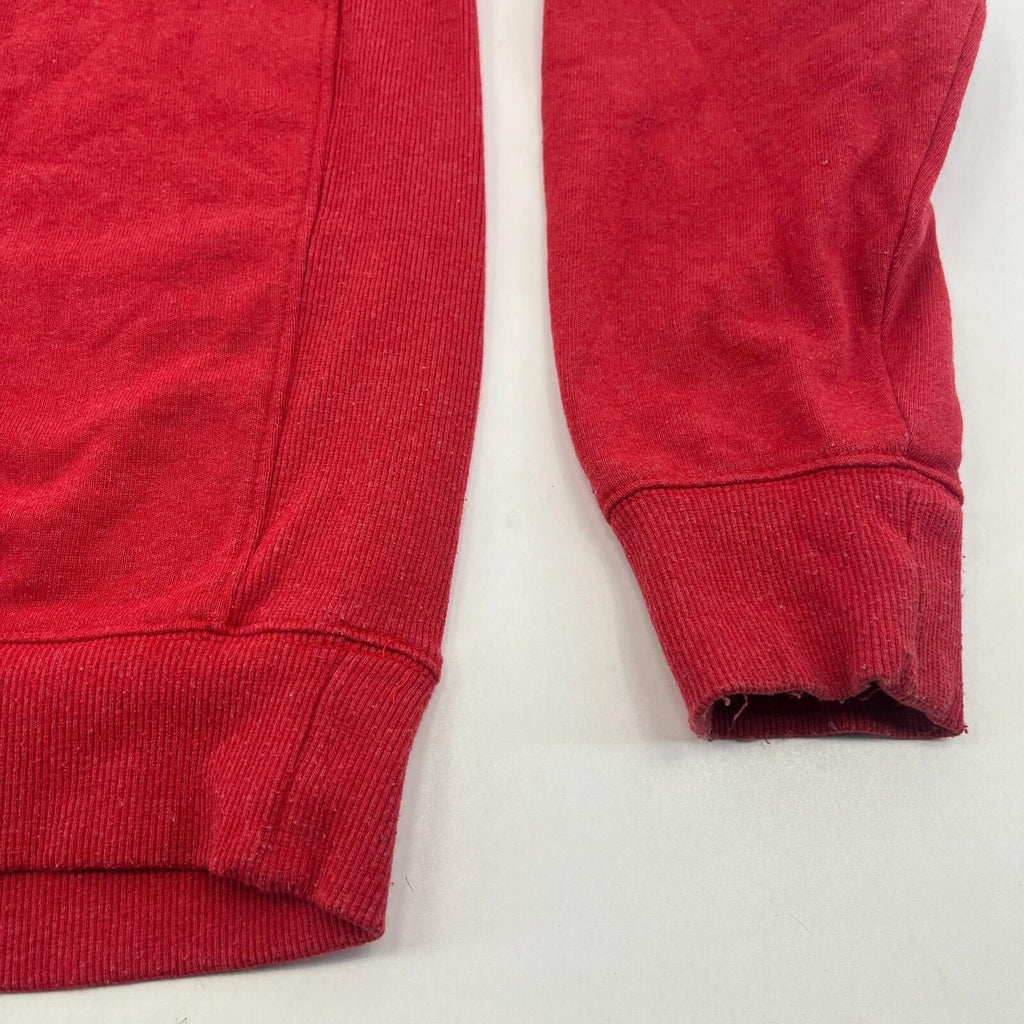 Tommy Jeans Men's Pastel Red Pullover Hoodie size M - Logo