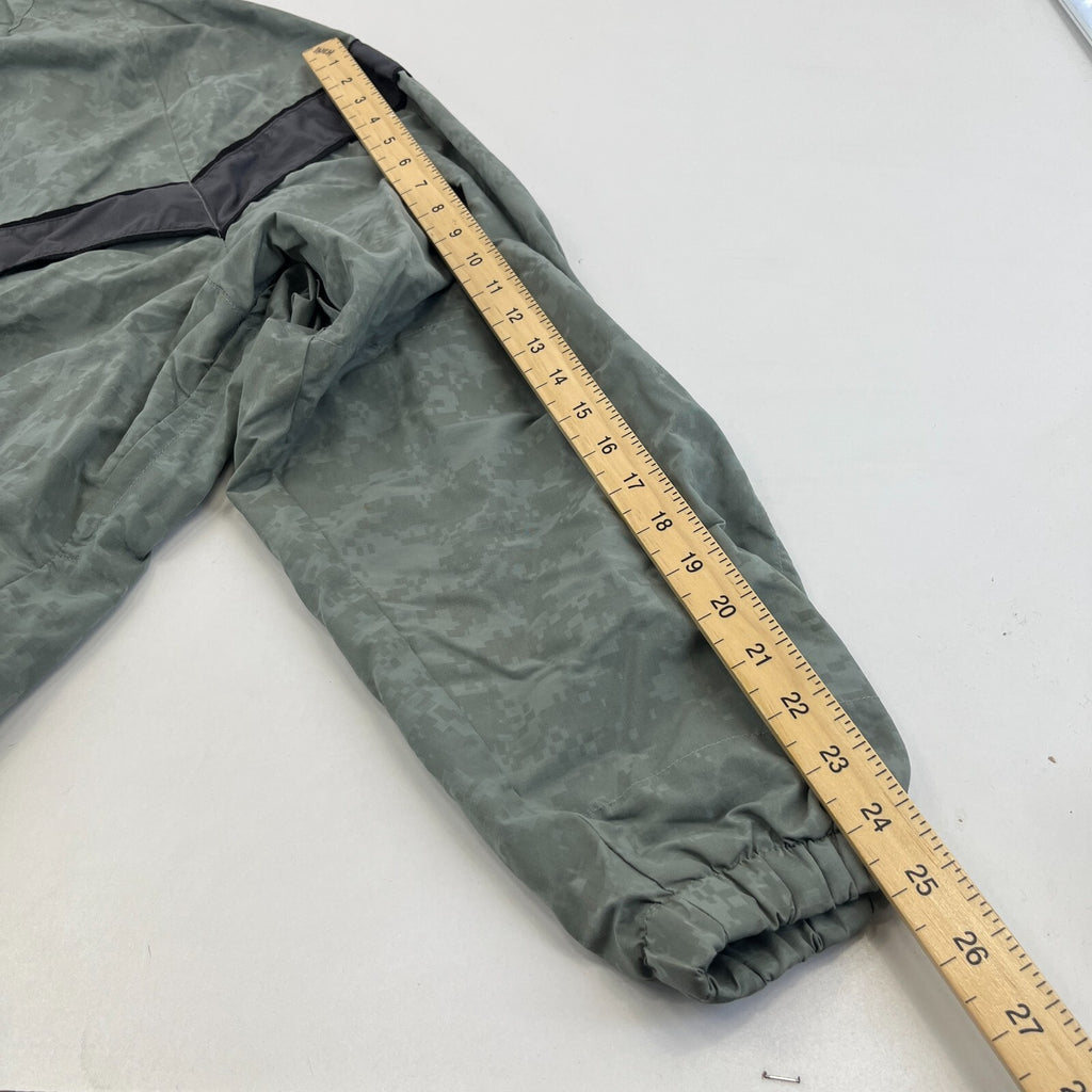 US Army Bomber Jacket Grey Digital Print Windbreaker US size Large-Regular