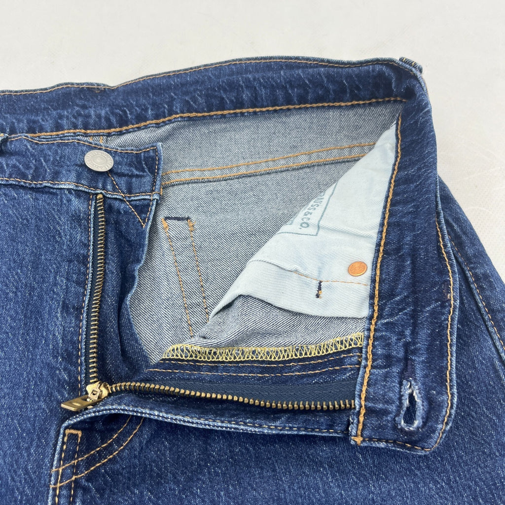 Levi's 510 Premium Big E Jeans W30" L32" Mid Blue Denim Slim Stretch