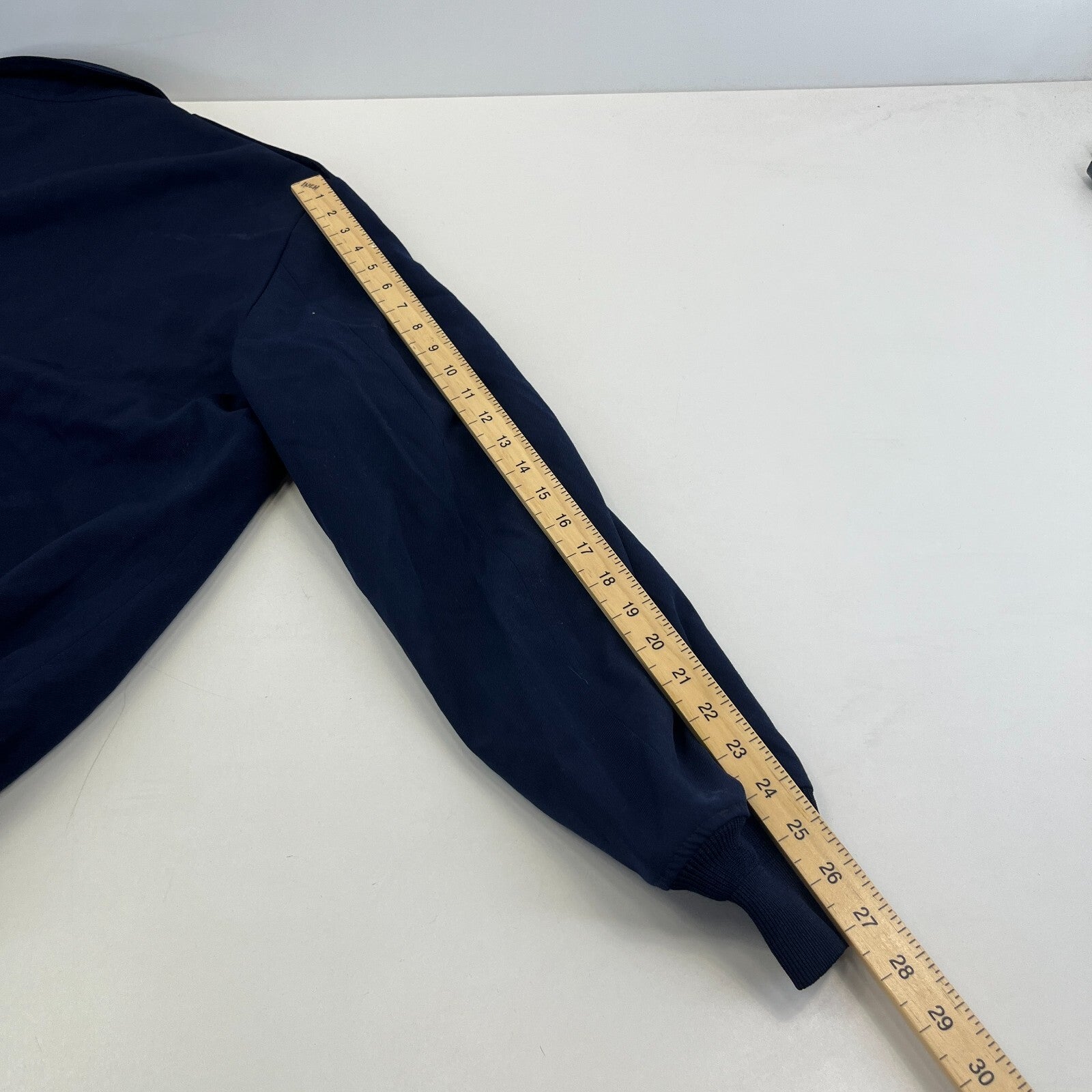 USAF Air Force Dress Bomber Jacket size 44L Navy Blue