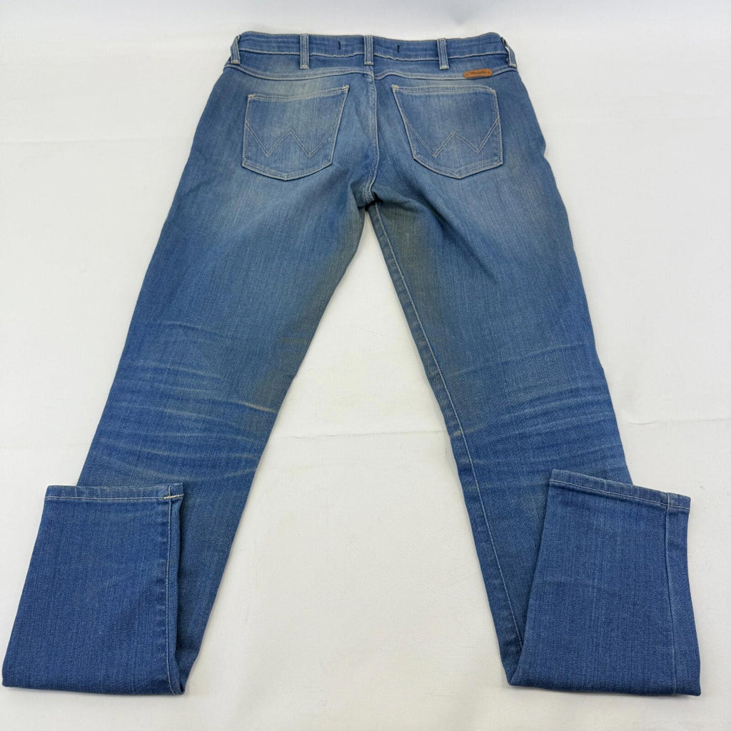 Wrangler Womens Corynn Skinny Jeans W28 L32 Mid Blue Denim