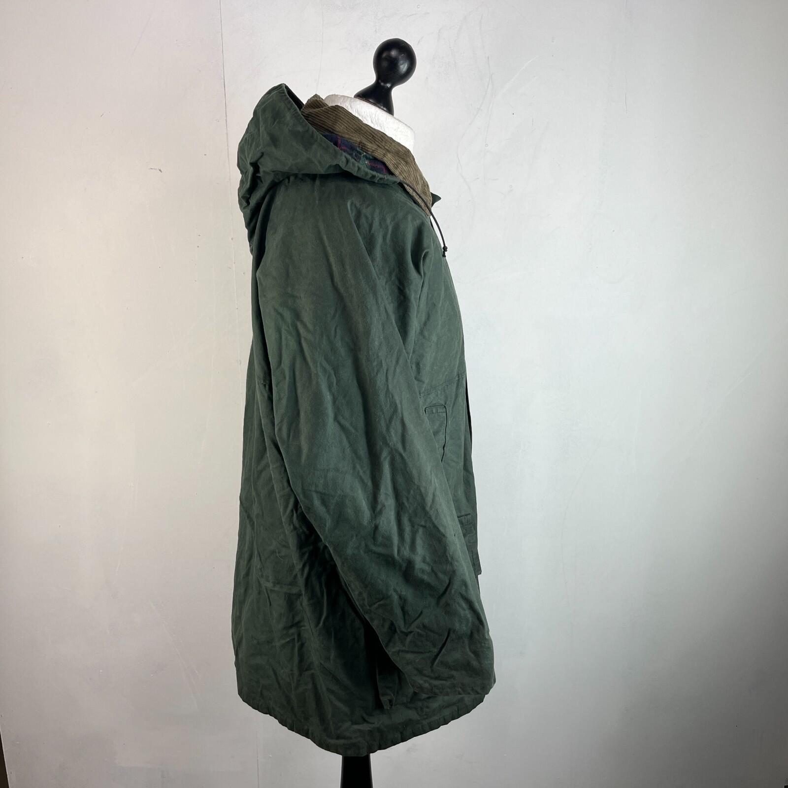 Kap Horn Outdoor Wax Jacket Men's size M Green Country Coat Made in England