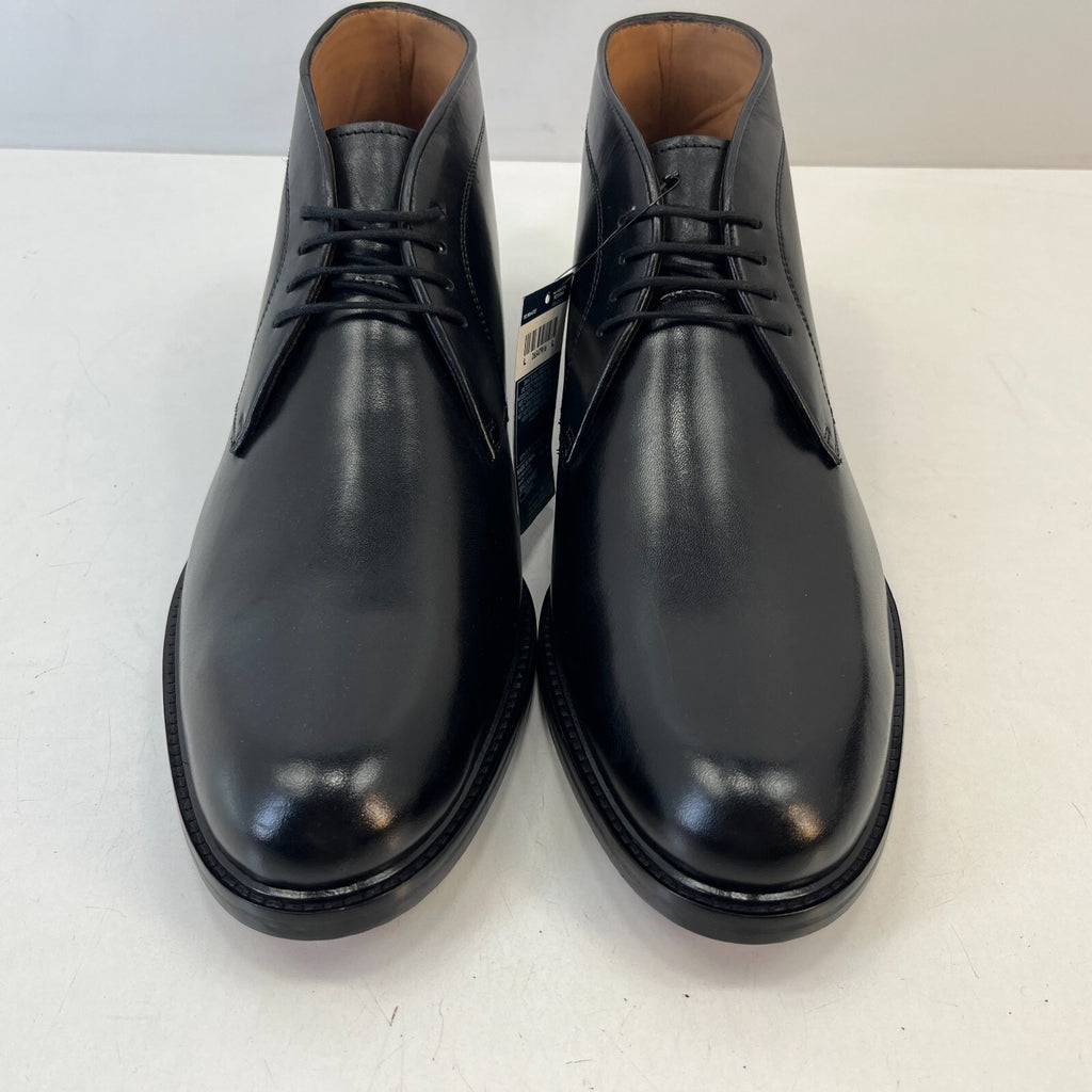 Marks and Spencer Sartorial Black Leather Smart Luxury Boots UK 11 RRP £120 New