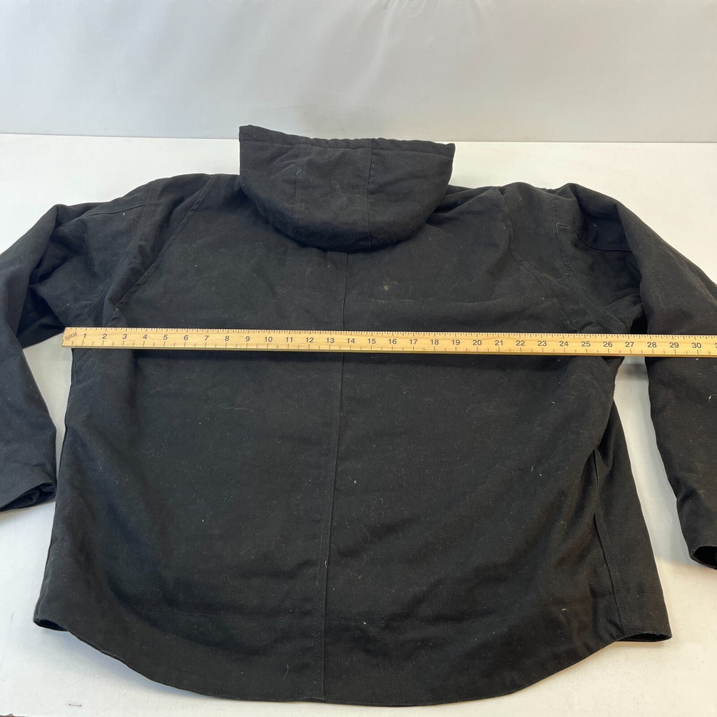 Bear River Premium Heavy Denim Fleece Lined Sherpa Trucker Jacket Black size XL