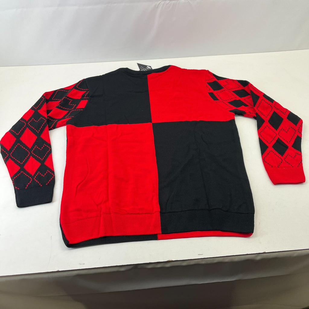 Batman Harley Quinn Xmas Christmas Jumper Sweater size XL Gotham Joker - New