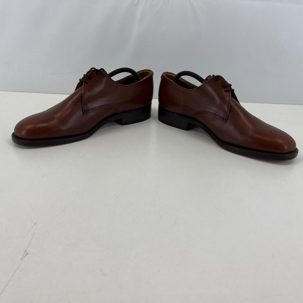 K Shoes Mens Brown Formal Oxford Leather UK 9 Wide Fit - by Royal Appointment