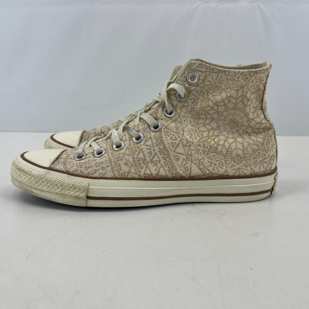 Converse Chuck Taylor All Star High Top Gold Embroidered Women's size UK 7 EU 40