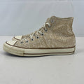 Converse Chuck Taylor All Star High Top Gold Embroidered Women's size UK 7 EU 40