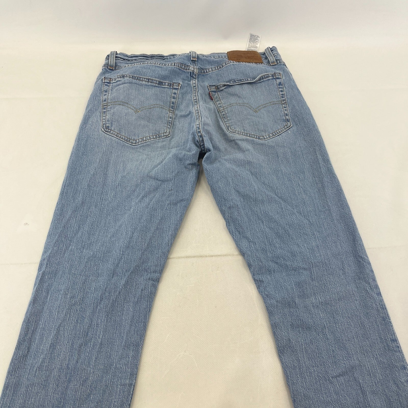 Levi's 512 Jeans Premium Big E Blue Denim Slim Fit W36" L34"