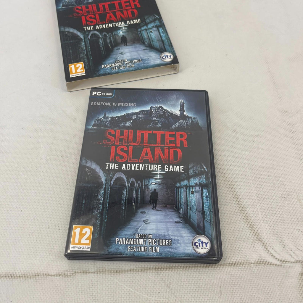 Shutter Island Adventure Game for PC CD-ROM Windows 2010 Edition with manual