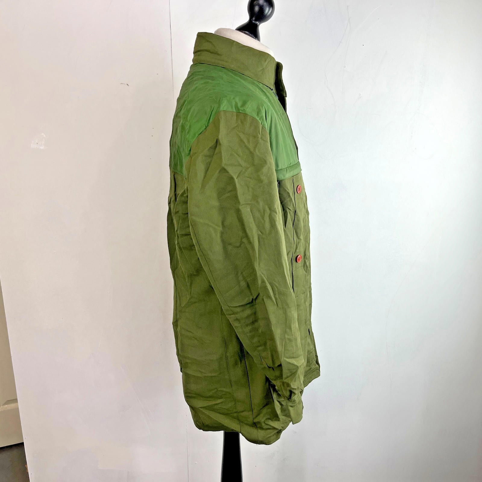 Vintage 1983 Wagner & Co German Polizei Police Heavy Jacket size EU 50 (UK Large) + Badge