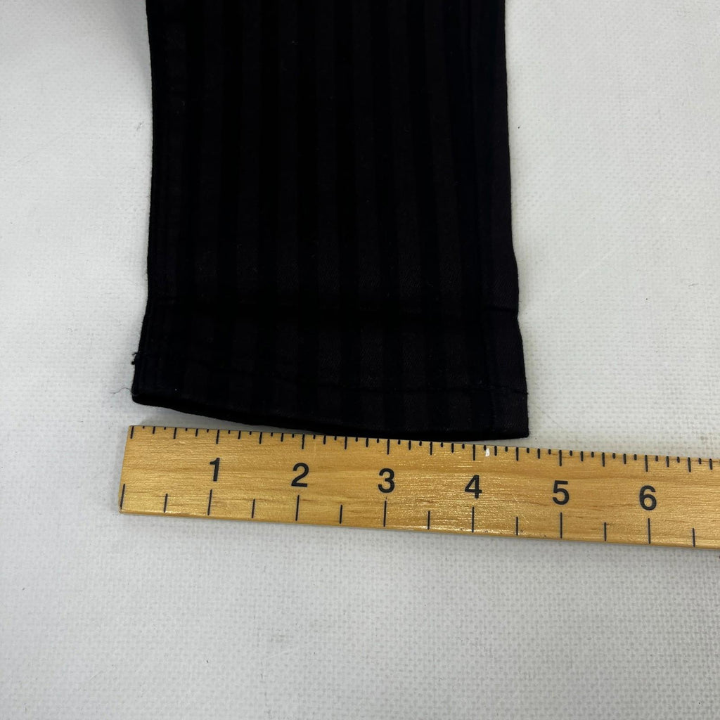 Clockhouse Womens Black/Purple Striped Jeans Cotton Blend Skinny size 38R NWOT