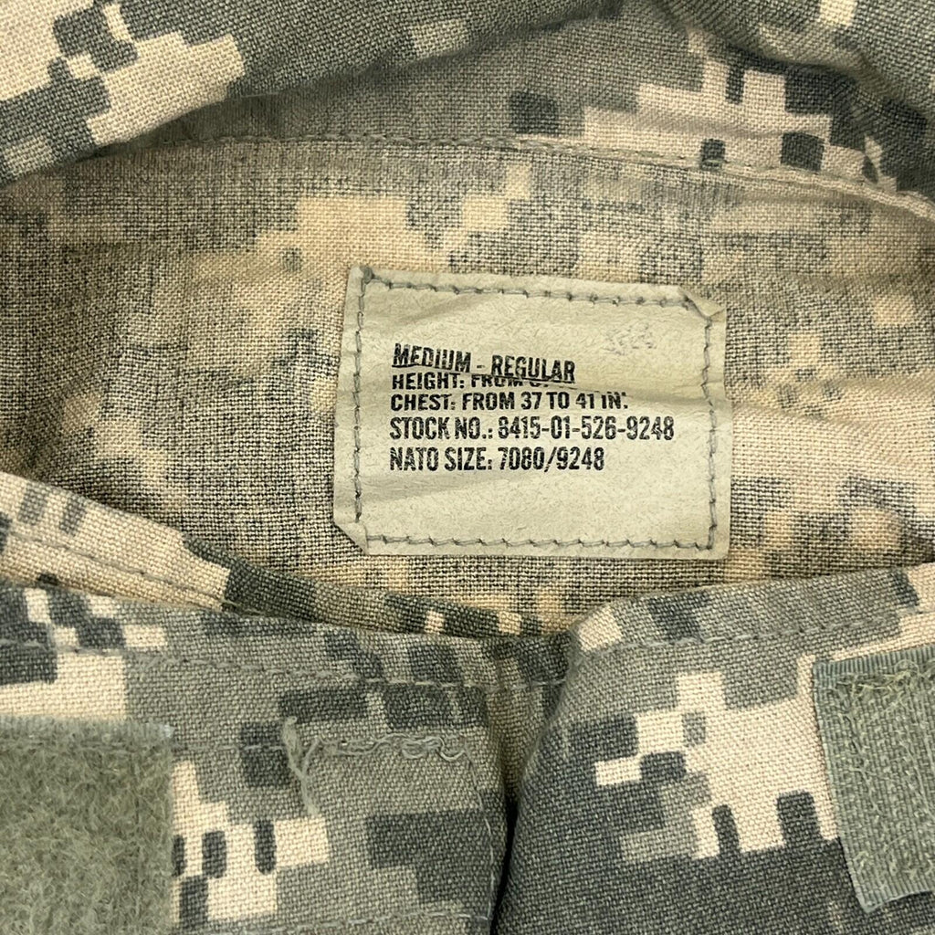 USAF Aircrew Surplus Issue Digital Jacket Camo Combat Uniform size Medium-Reg