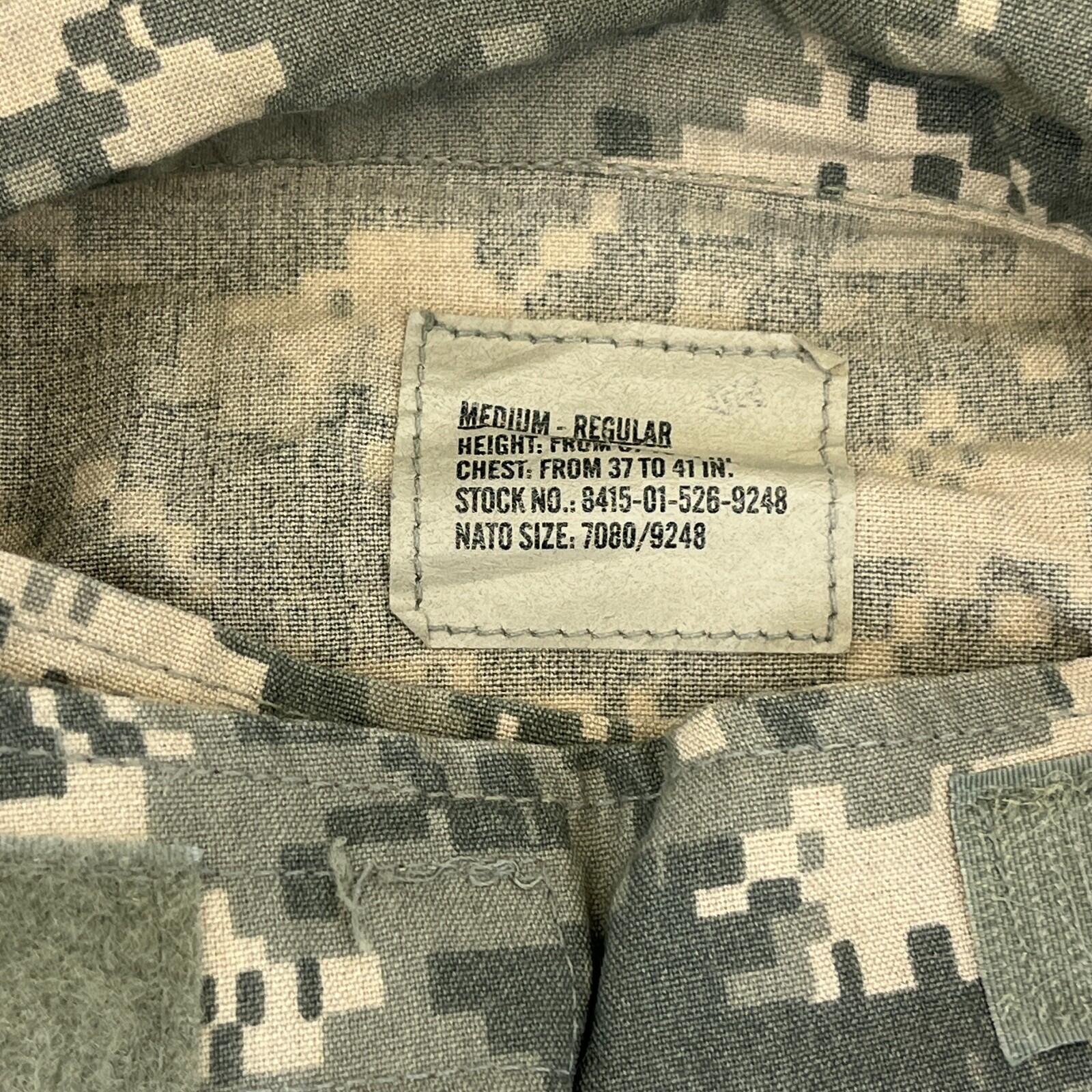 USAF Aircrew Surplus Issue Digital Jacket Camo Combat Uniform size Medium-Reg