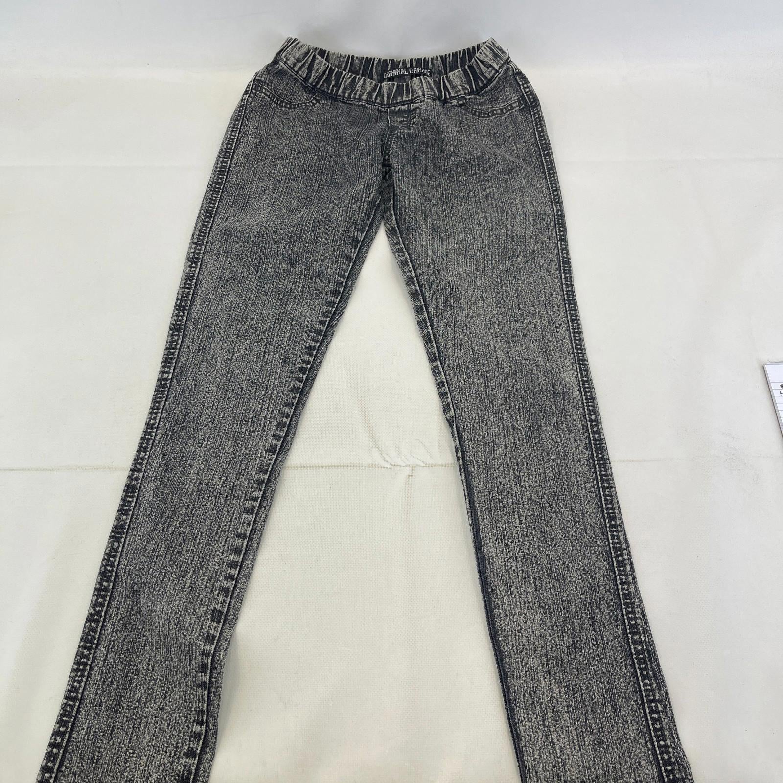 Criminal Damage Black Stonewash Jeggings UK size 6 NWOT