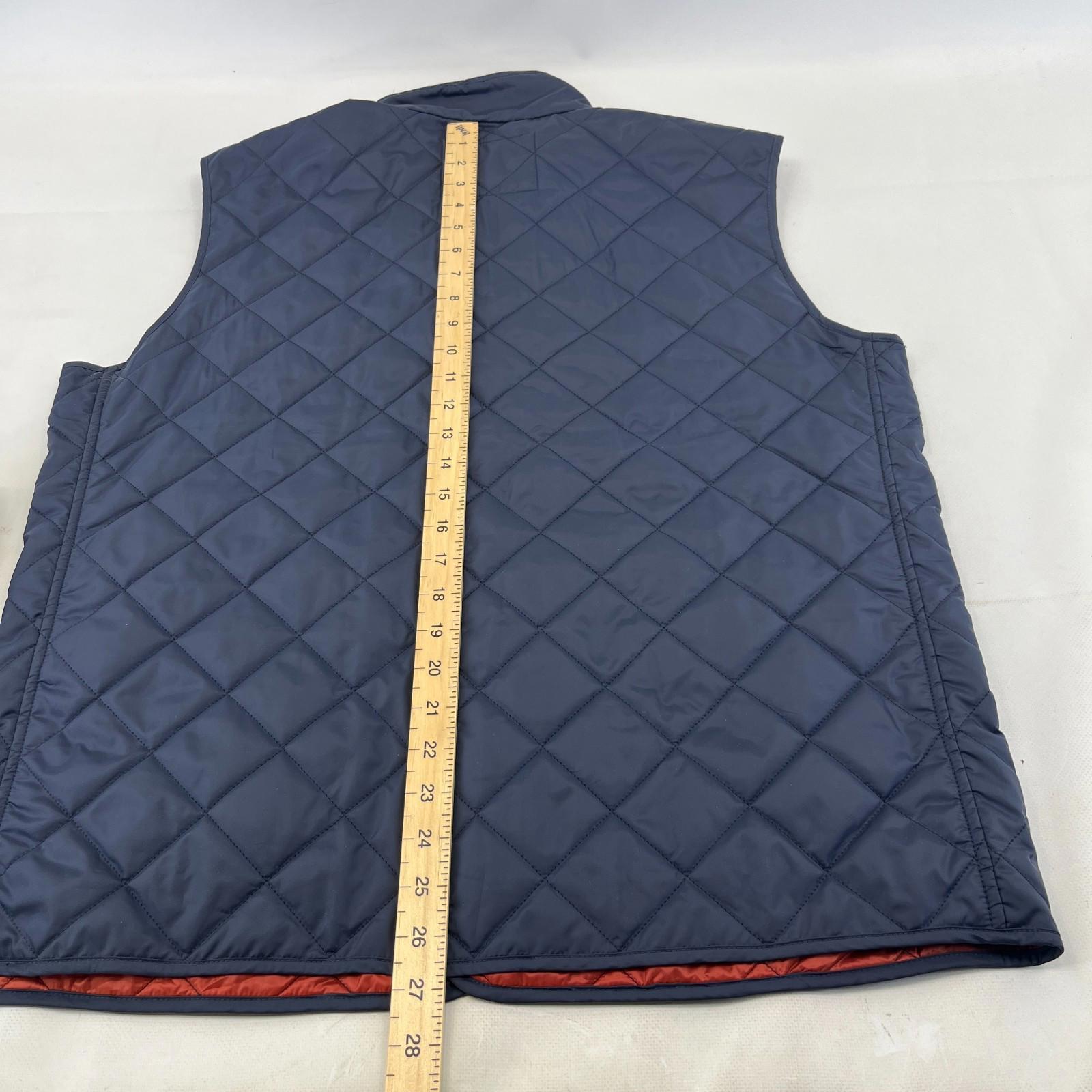 Paul and Shark Lightweight Quilted Gilet Bodywarmer size XL in Navy Blue