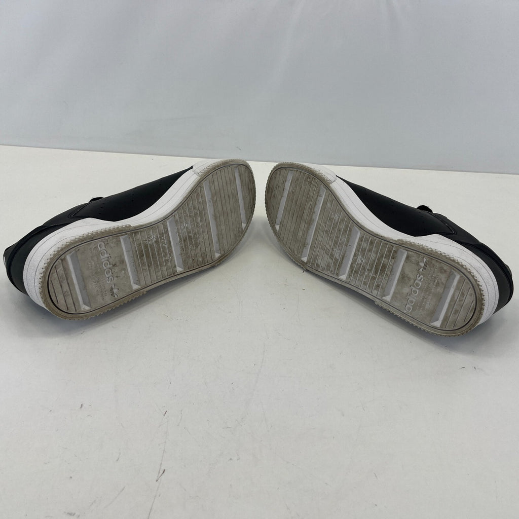 Adidas Court Tourino Trainers Black on White size UK 7 - EU 40 2/3