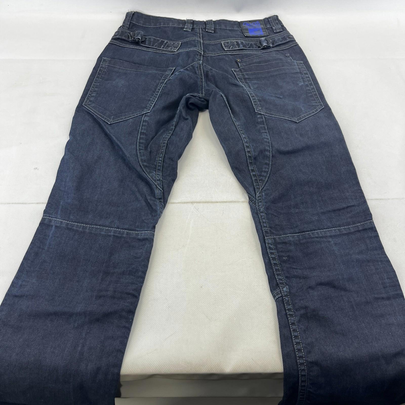 GIO GOI Blue Jeans Mens Denim Straight Leg  W32 L31 - It Is What It Is