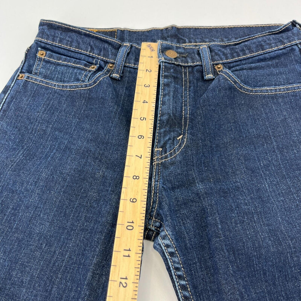 Levis 511 Slim Fit Jeans W32 L32 Blue Denim Straight Leg Mens Casual
