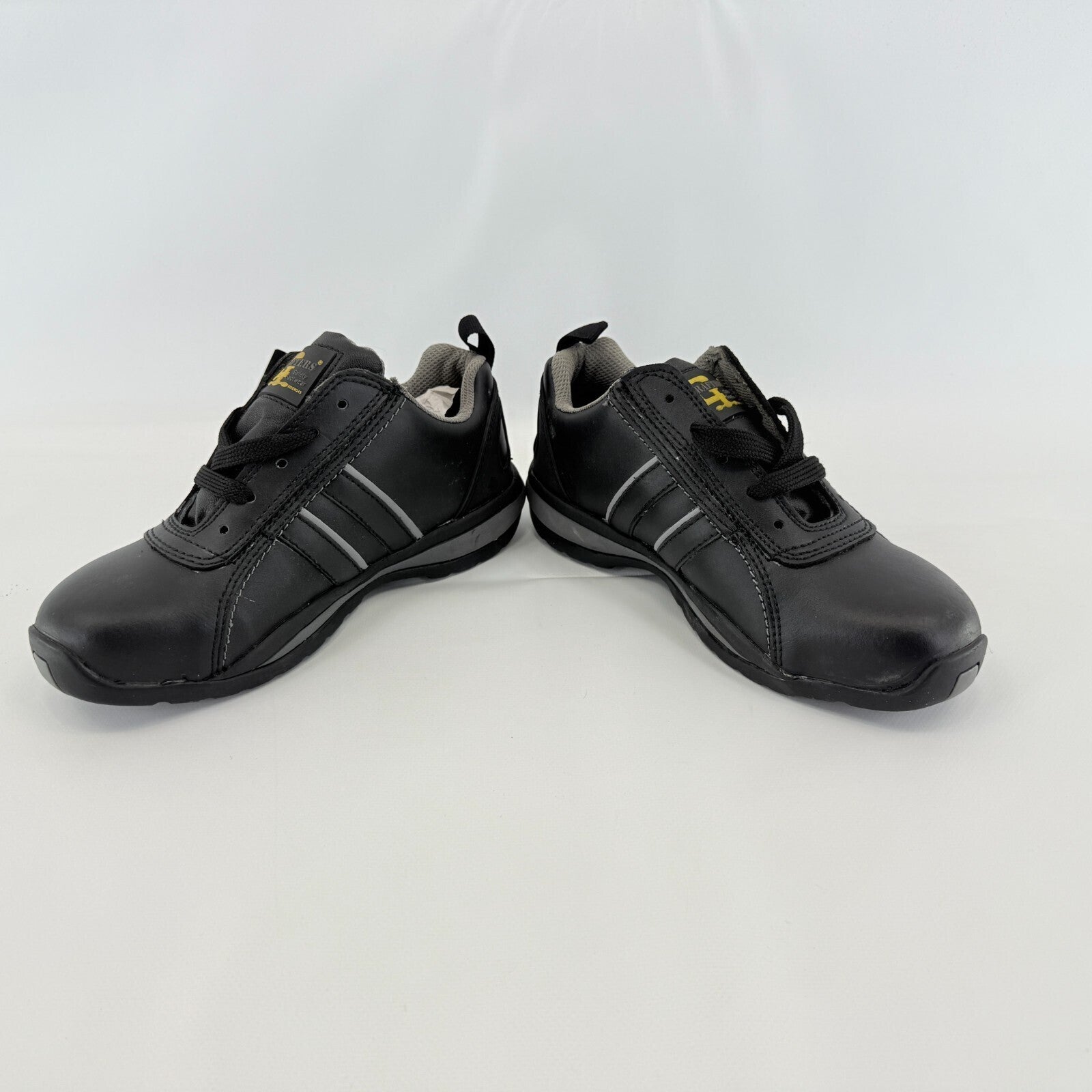 Grafters Leather Ankle Safety Boots Steel Toe Cap Lace Up Work Trainer UK size 3