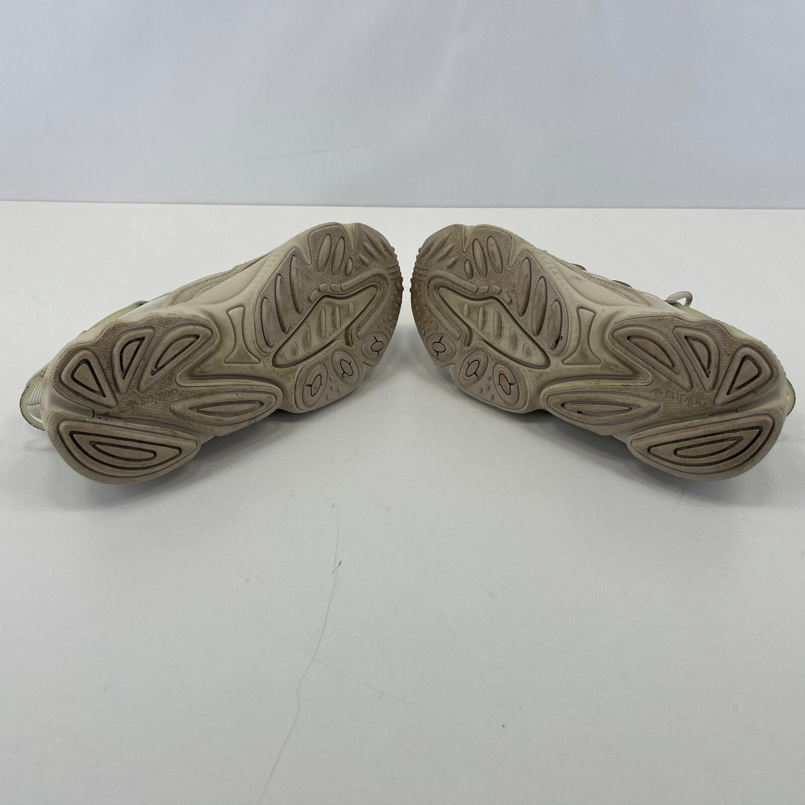 Adidas Ozweego Triple Beige Trainers size UK 7   EU 40 2/3 Leather & Mesh Chunky