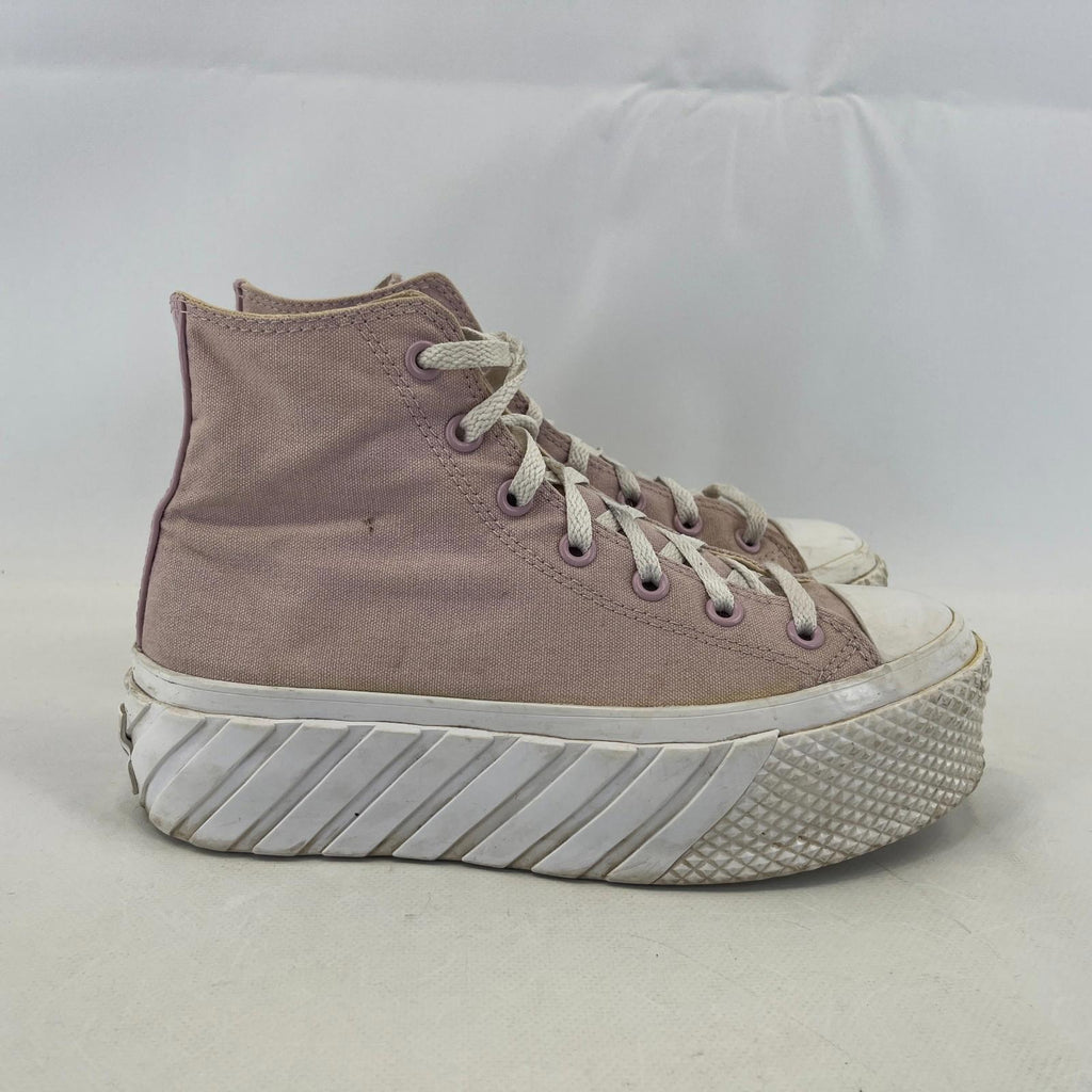 Converse Chuck Taylor Size UK 6 Dusty Pink Canvas High Top Trainers