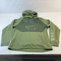 Nike Air Max Hoodie in Green Mens size Large with Kangaroo Pocket