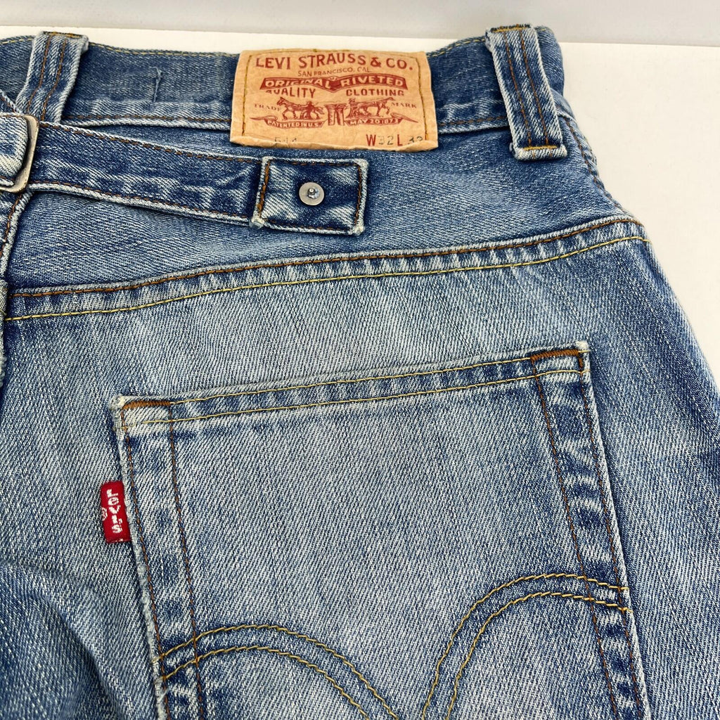 Levi’s 511 Blue Slim Fit Denim Jeans Women’s size W32" L32" 100% Cotton