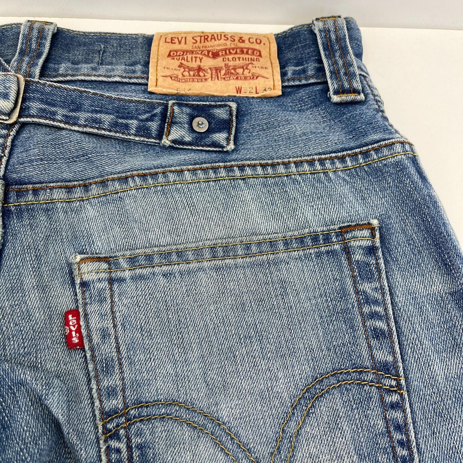 Levi’s 511 Blue Slim Fit Denim Jeans Women’s size W32" L32" 100% Cotton