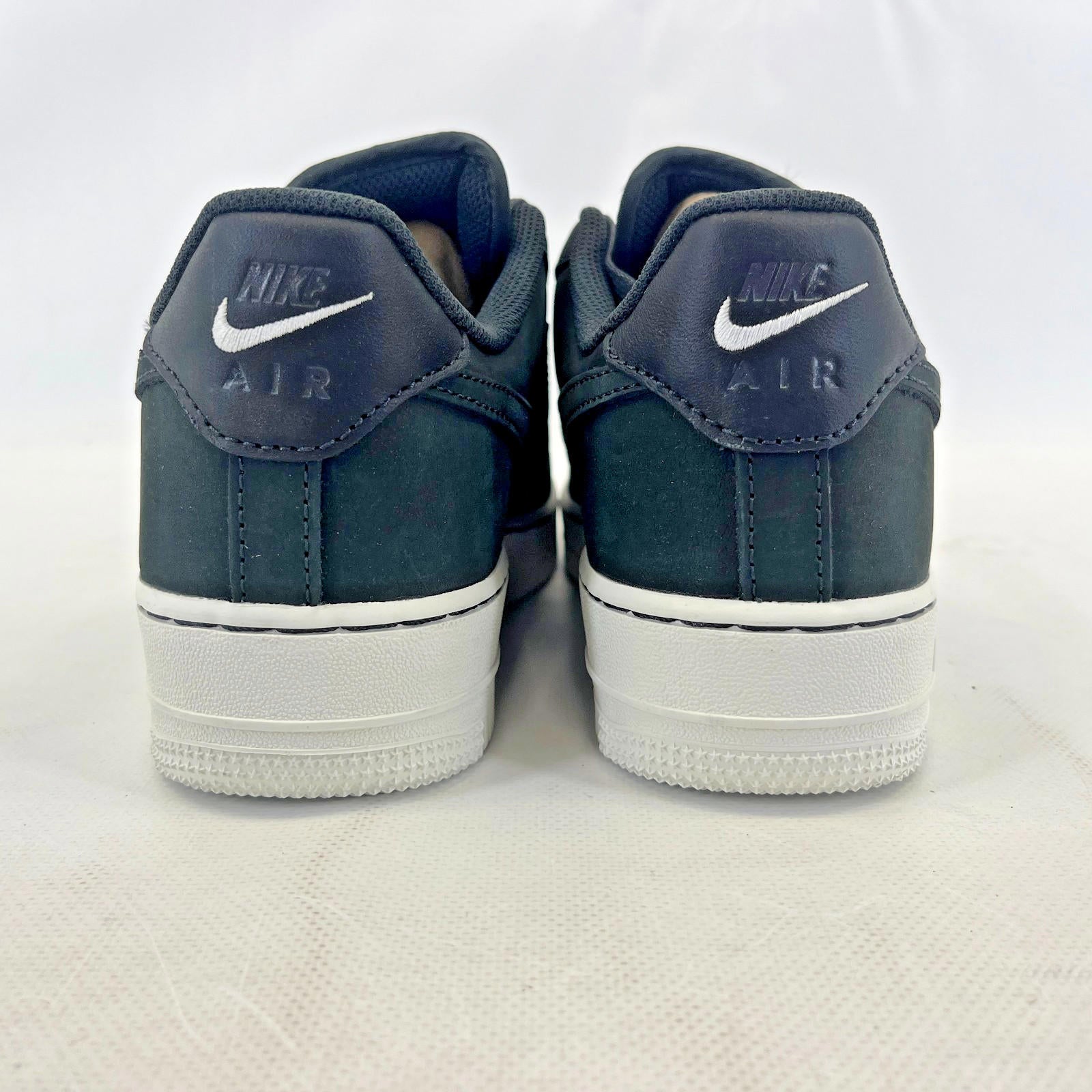 Nike Air Force 1 '07 Low Suede Black on White UK size 6 - DQ8571-001  New in Box