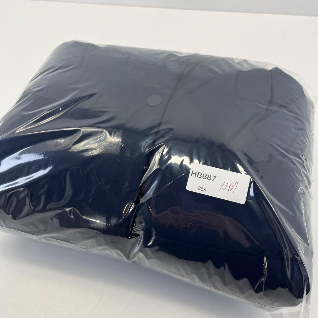 Sweaty Betty Nimbus Mid Waterproof Puffer Coat size XS Navy Blue - Near Mint