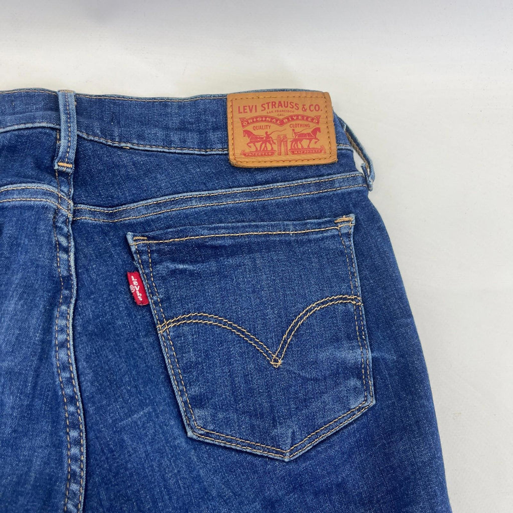 Levi's 710 Super Skinny Blue Denim Womens Jeans W27 L32