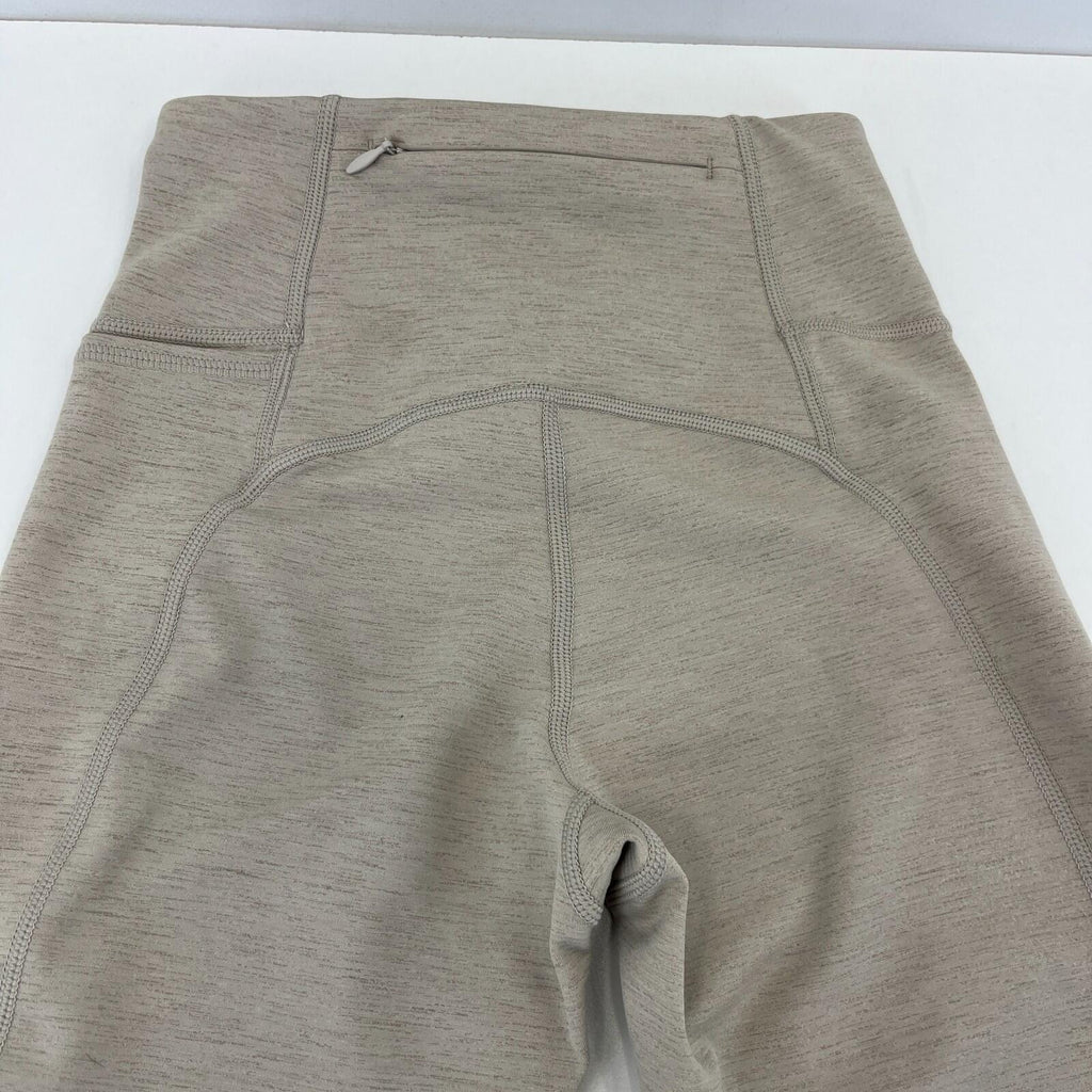 Sweaty Betty Ultimate Move Marl Print Leggings 7/8 Length Beige size XXS