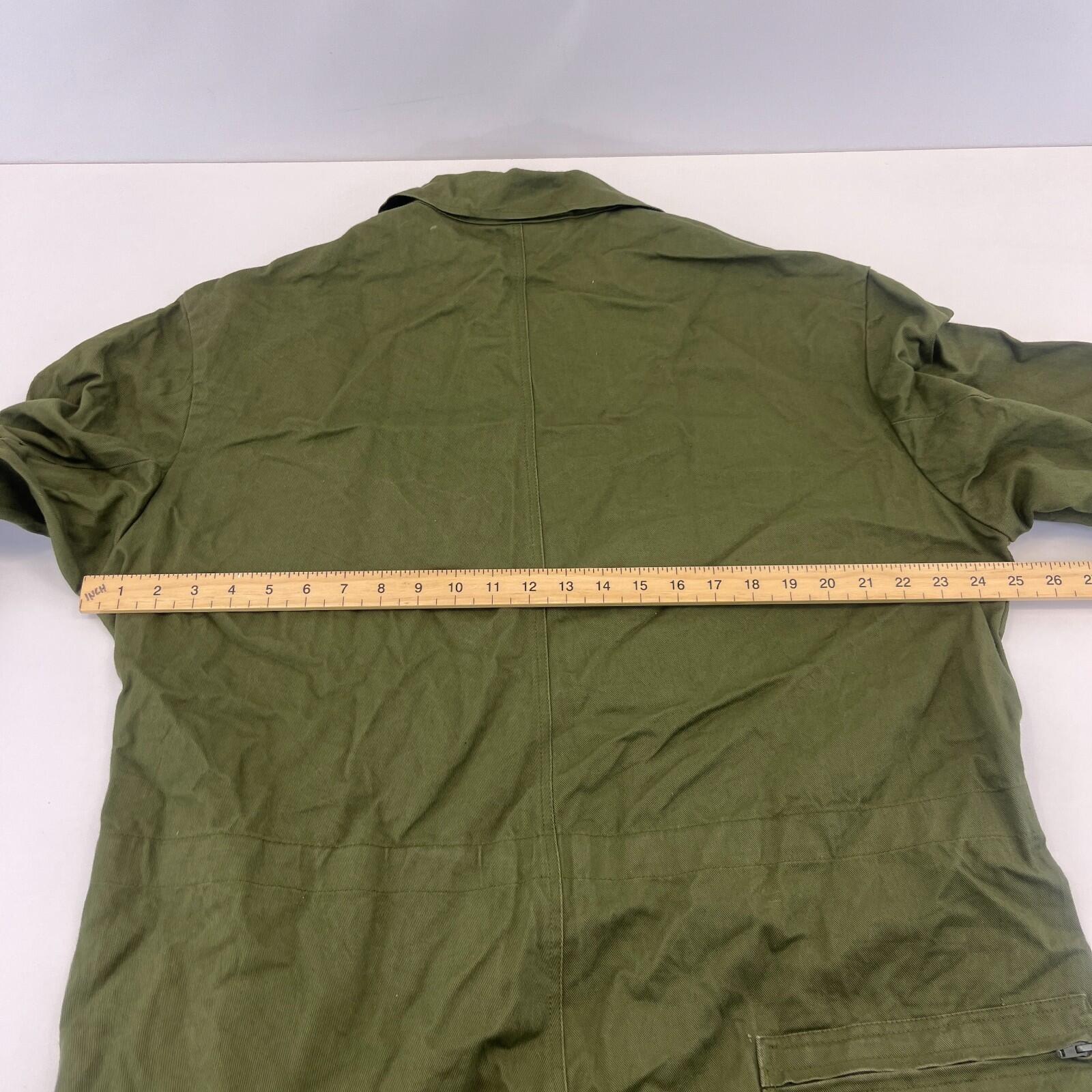 German Military Army Engineers Coveralls Olive Green Boiler Suit EU size 54