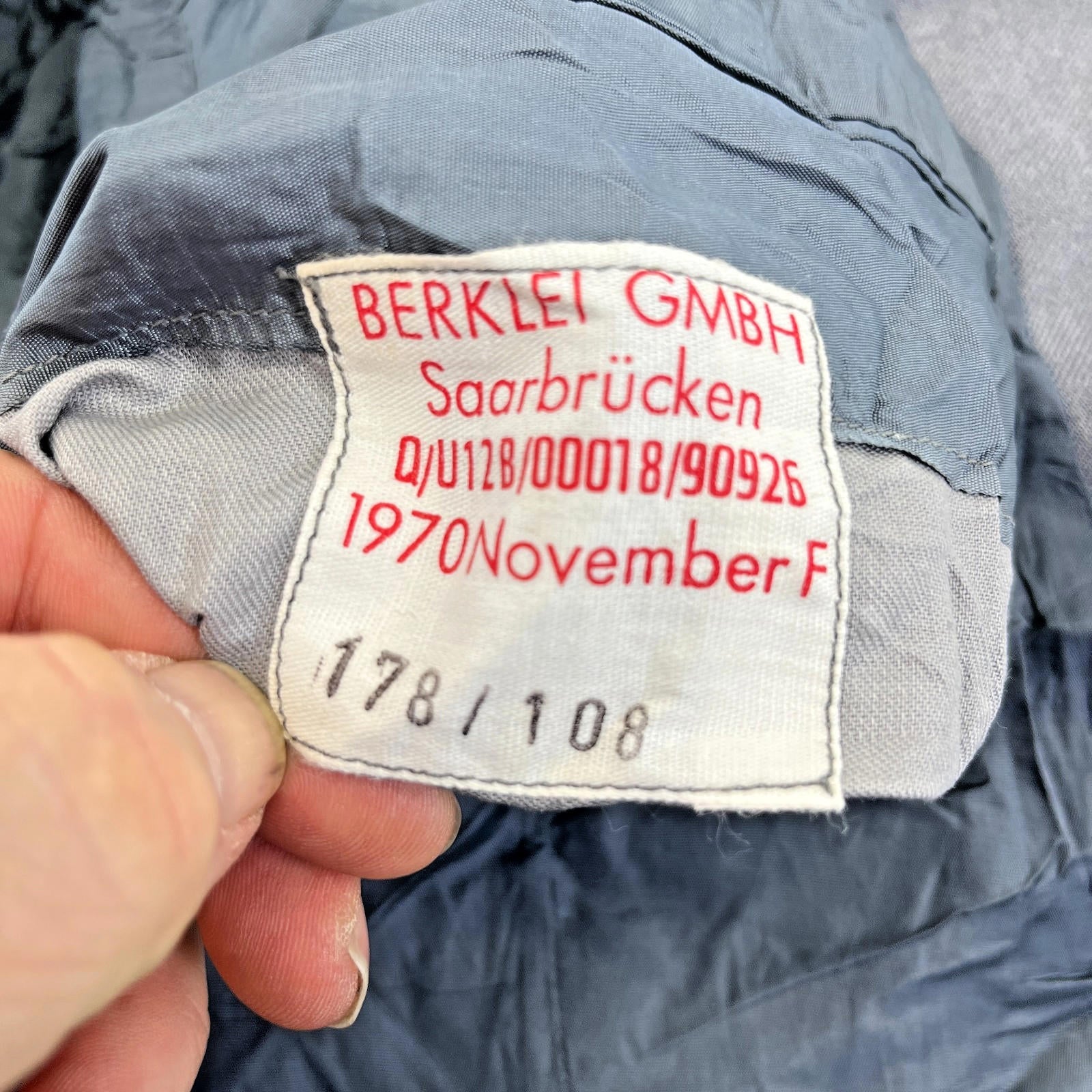 Rare Vintage 1970 German Army Logistic Centre Officers Jacket Bundeswehr size L