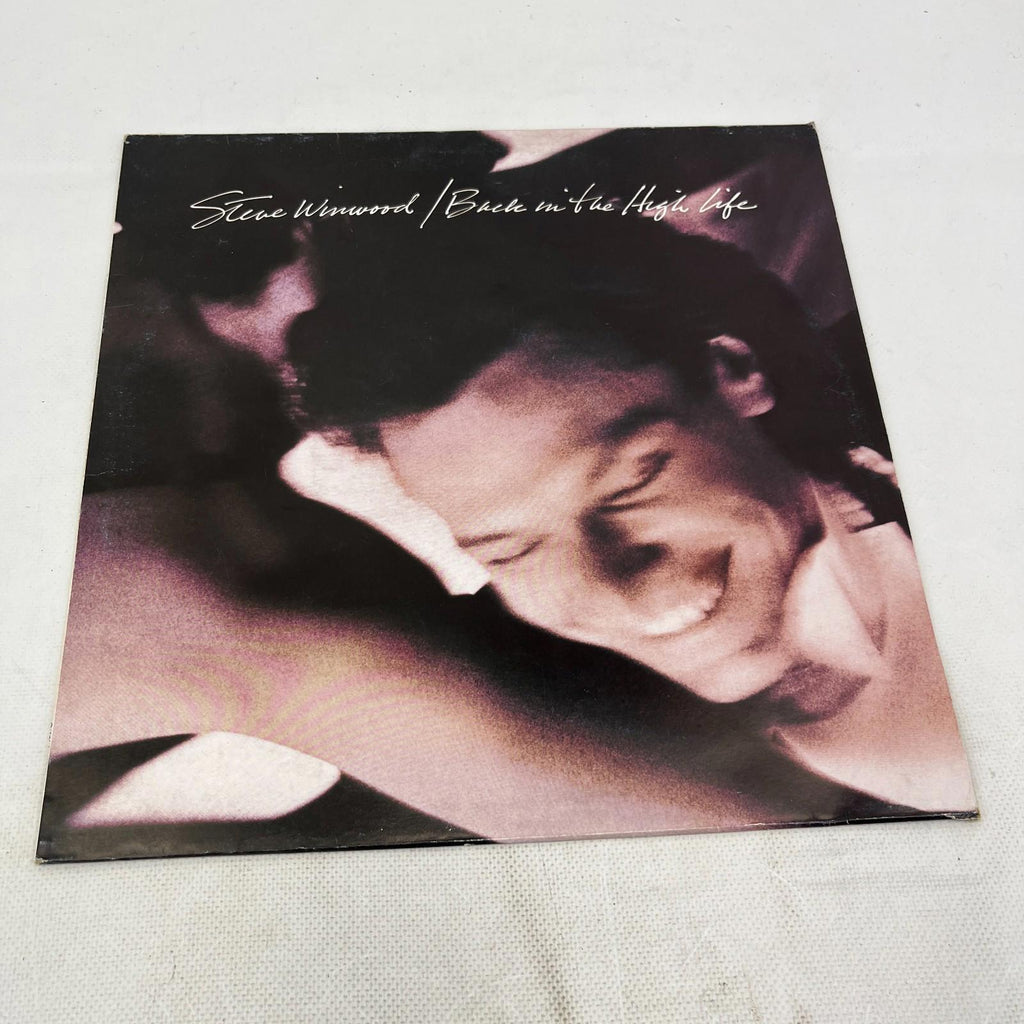 Steve Winwood Back In The High Life Vinyl Record VG+/VG+ ILPS 9844 1986