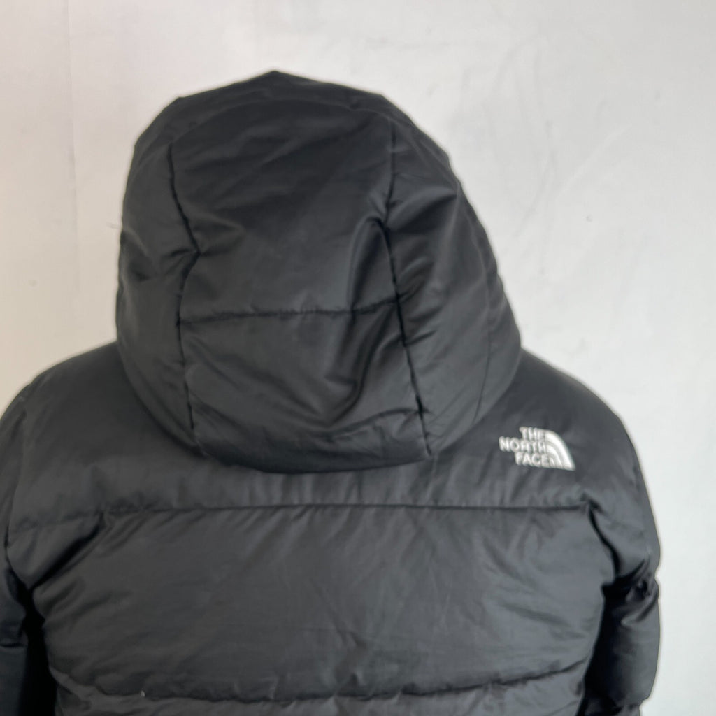 The North Face 550 Down Filled Padded Puffer Jacket in Black Youth Junior XL
