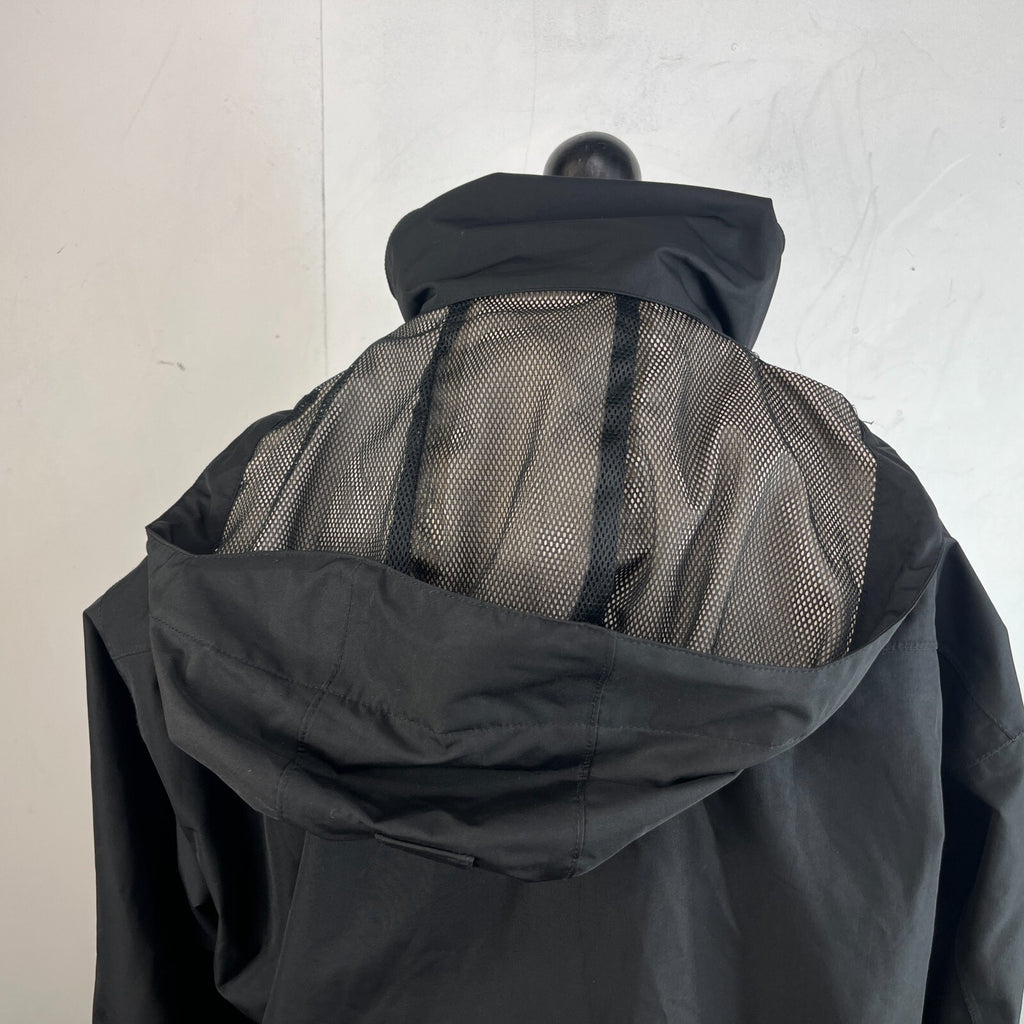 Helly Hansen Helly Tech Workwear Hooded Waterproof Jacket in Black size XL