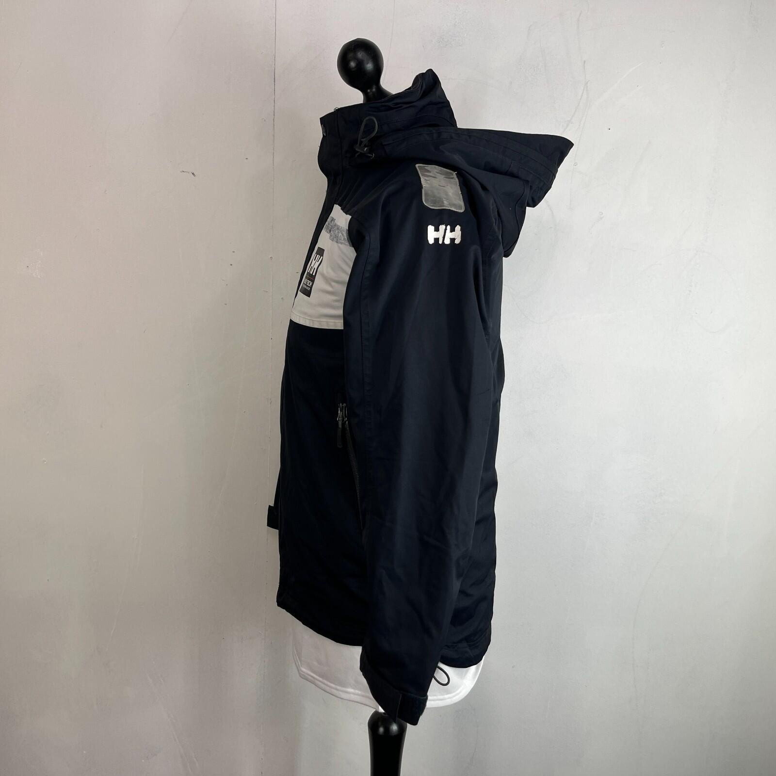 Helly Hansen Tech Performance Sailing Jacket Coat in Black Size S