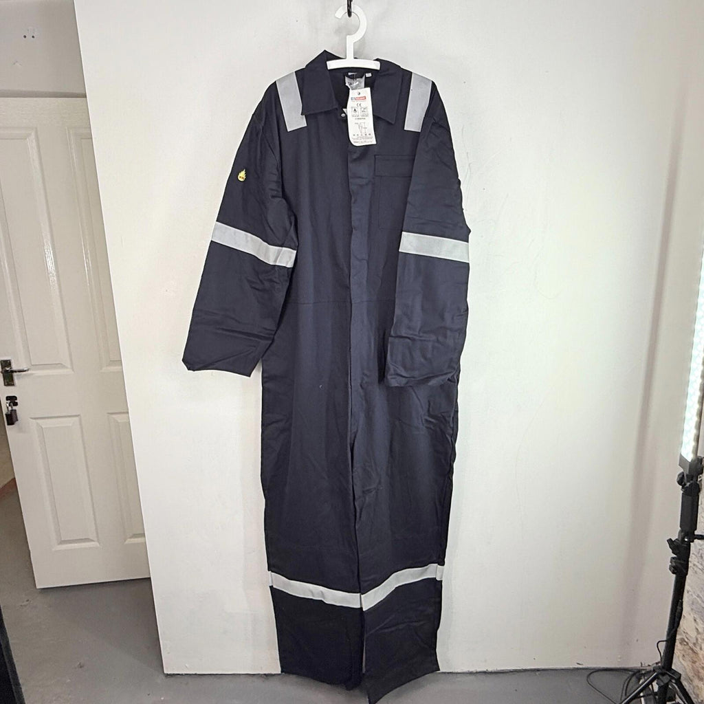 Beeswift Click Flame Retardant Boilersuit Overall Welding Coverall size 56