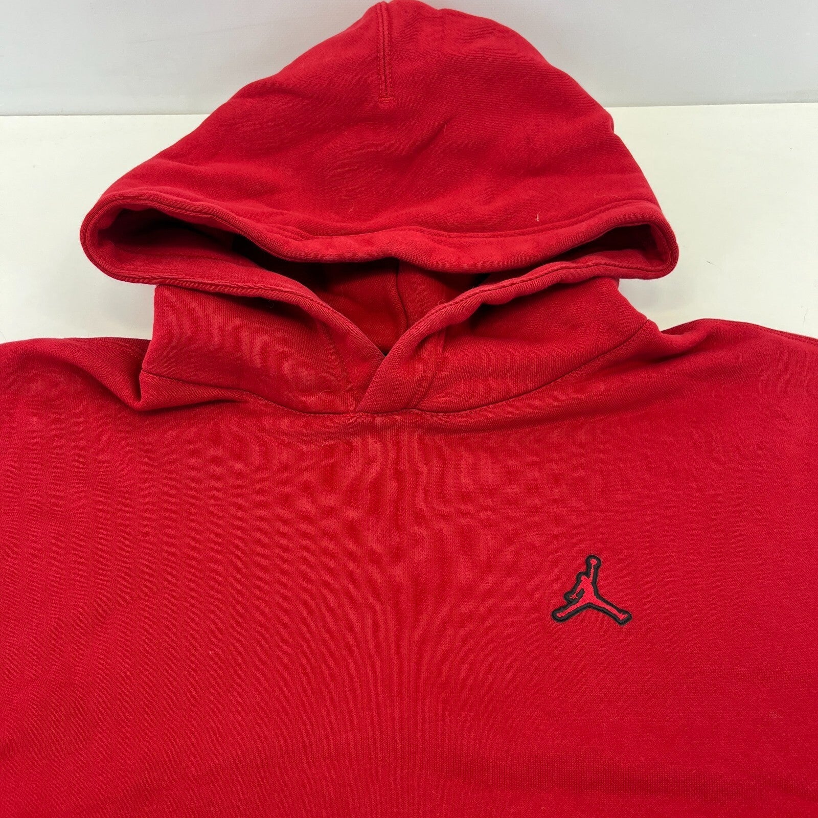 Air Jordan Red Jumpman Hoodie in Red Mens Large Sweatshirt Hooded Jumper Nike